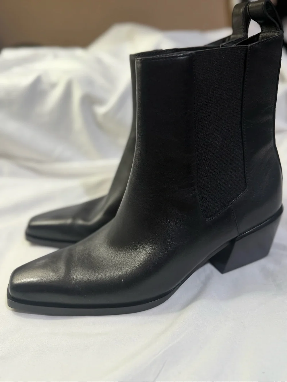 Rag & Bone Joni Leather Chelsea Boots W/Size 9.5